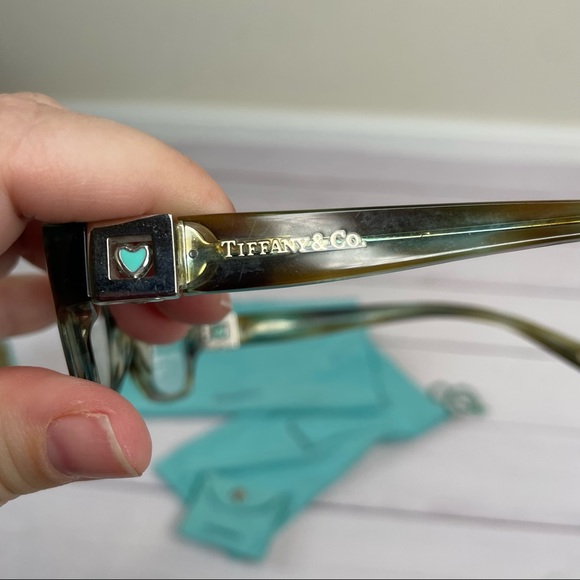 Tiffany & Co clear tortoise glasses, changeable charms - Picture 6 of 6